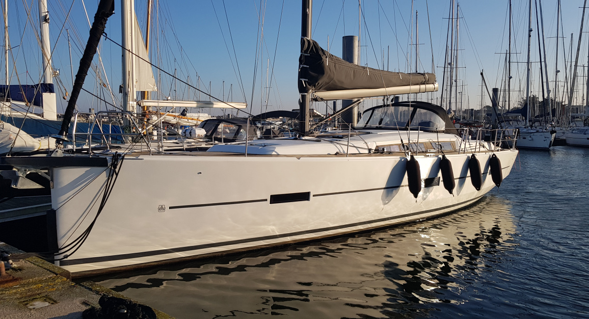 Vue générale du Dufour 460 GL à vendre