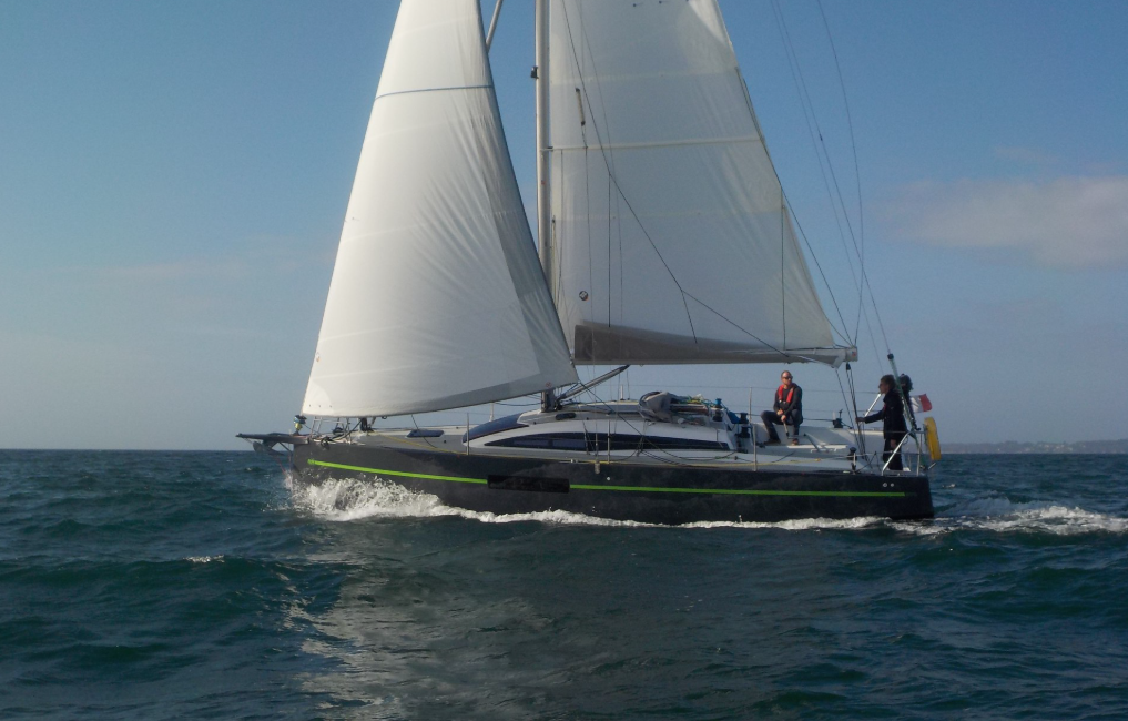 RM 970 en navigation   Lorient Port du Kernével   Location de bateau