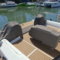 Le Dufour 460GL d'occasion à vendre chez Iloria bretagne est en parfait état d'entretien