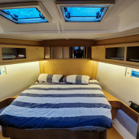 Grande cabine propriétaire sur le Dufour 460GL d'occasion