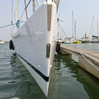 Lignes très tendues sur l'IMX45 du chantier X-Yachts