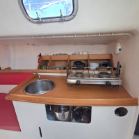 Pogo 850   Princesse valérie   Cuisine   Lorient Port du Kernével