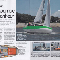 Article de Voile Magazine - essais au salon nautique de La Rochelle 2021 - Page 1